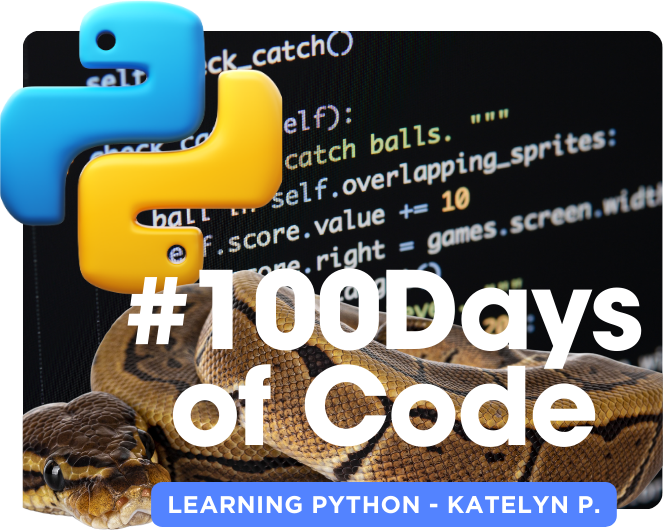 100 Days of Code Challenge: Python